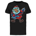 thumbnail image 1 of Santa Claus Rocking Tee Men's -Image by Shutterstock, 1 of 2