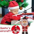 thumbnail image 1 of Santa Claus Sensor Flying Toy, Gesture & Remote Control Christmas Drone with LED Lights, Easy Auto Hover for Kids Boys Girls Holiday Party Gift, 1 of 10
