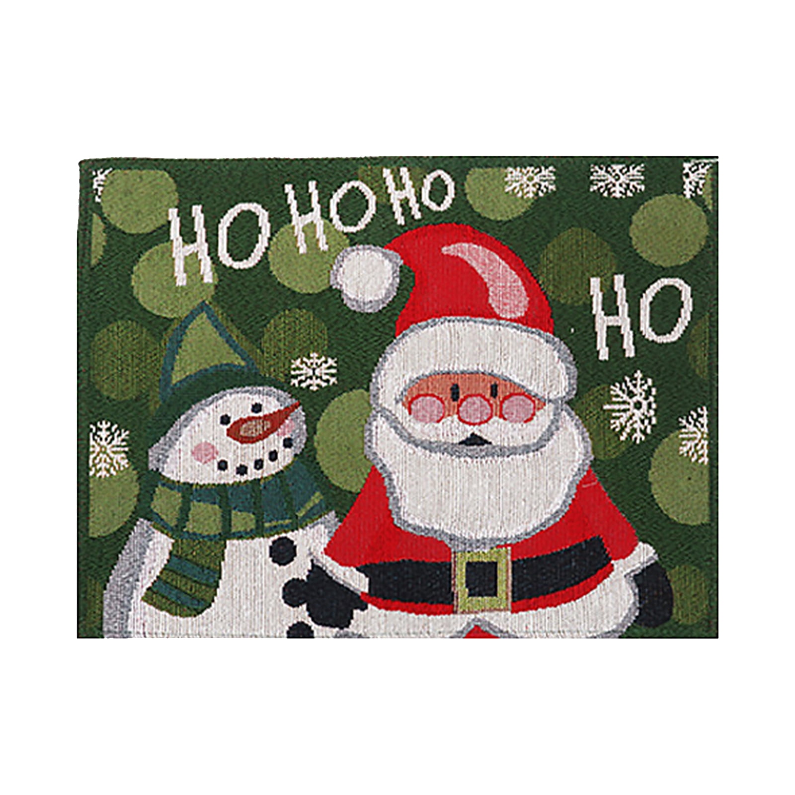 Santa Claus Snowman Christmas Placemats Christmas Place Mats Dining