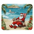 thumbnail image 1 of Santa Claus Square Non-Slip Rubber Bottom Printed Desk Mat Mouse Mat Gaming Mousepad Desk Pad - 8.3x9.8 Inch, Suitable for Office and Gaming, 1 of 6
