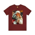 thumbnail image 1 of Santa Claus Tales from the Crypt Short Sleeve T-Shirt - Retro Christmas Tee, 1 of 4