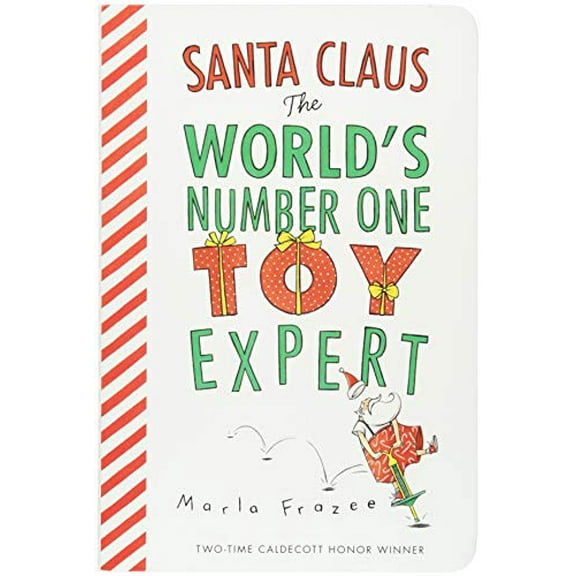 Pre-Owned Santa Claus: The World's Number One Toy Expert Board Book: A Christmas Holiday Book for Kids (Board book) 1328485420 9781328485427