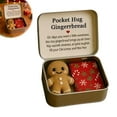 thumbnail image 1 of Santa Claus-Themed Mini Ornaments with Encouragement Cards for Sharing Holiday Cheer and Comforting Loved Ones During Festive Seasons, 1 of 9