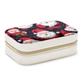 thumbnail image 1 of Santa Claus Velvet Portable Storage Box with Removable Compartment – Gift-Ready, Earring Holder Jewelry Box and Jewelry Organizer, 1 of 7