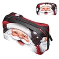 thumbnail image 1 of Santa Claus Waterproof Oxford Cloth Travel Organizer for Electronic Devices with USB Pouch, Charger Pouch, Charger Bag Organizer, and Phone Cable Organizer, 5.9x9.44x3.14 in, 1 of 6