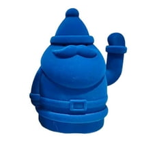 Santa Claus Waving Figurine Christmas Decor with USB & Battery Power for Home Holiday Decoration, Festive Tabletop Ornament