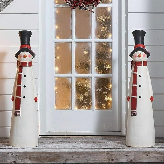 Santa Claus Wooden Sculpture - Hand Carved Santa Wood Figurine Statue for Room Decor - Merry Christmas