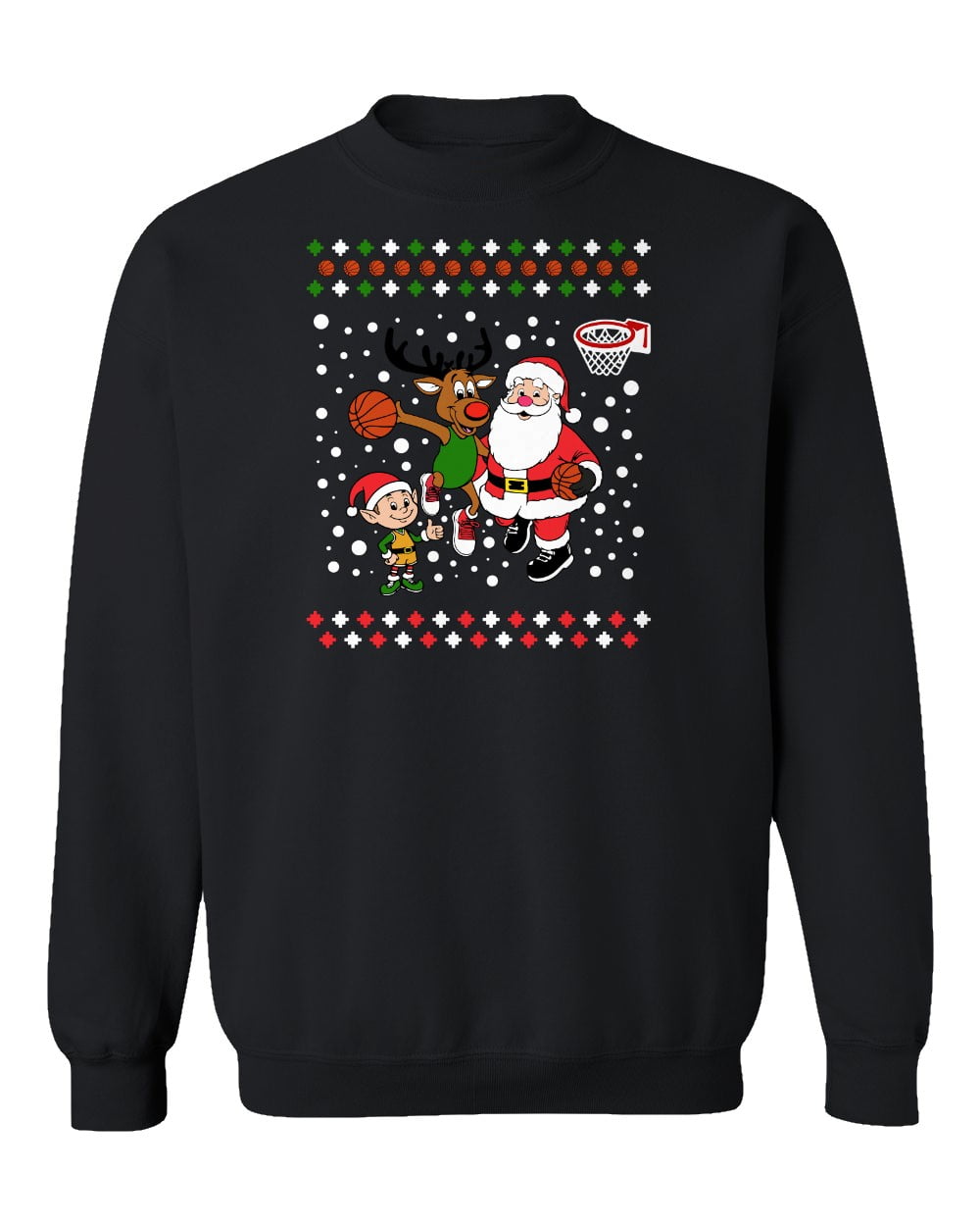 Mens Ugly Christmas Sweater ALLNTRENDS When They Realize The Eggnog Is  Spiked Ugly Christmas Sweater Leo Laughing Dank Meme Xmas Graphic Sweatshirt  L Forest Green Meme Ugly Christmas Sweater