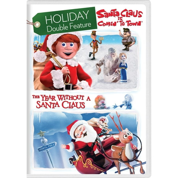 Santa Claus is Comin' To Town / The Year Without A Santa Claus (Double Feature) (DVD)