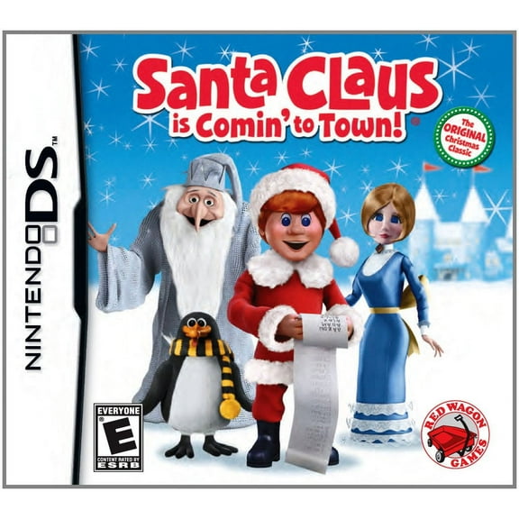 Santa Claus is Comin' to Town NDS - For Nintendo DS - Three Interactive Adventures based on The Original Christmas Classic