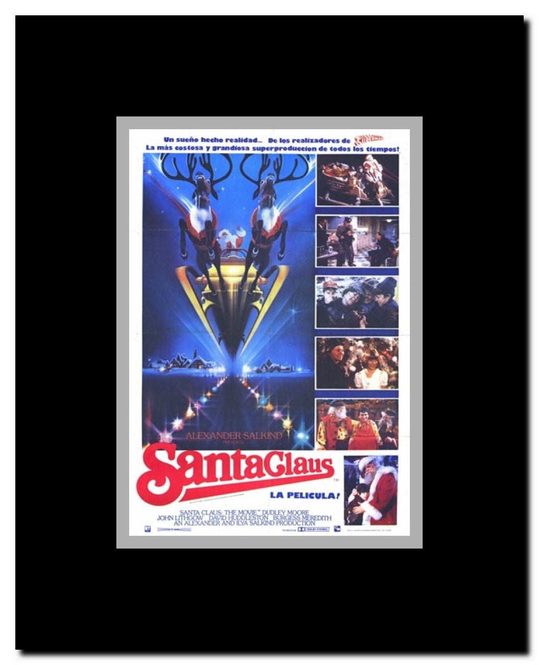 Santa Claus: the Movie Framed Movie Poster