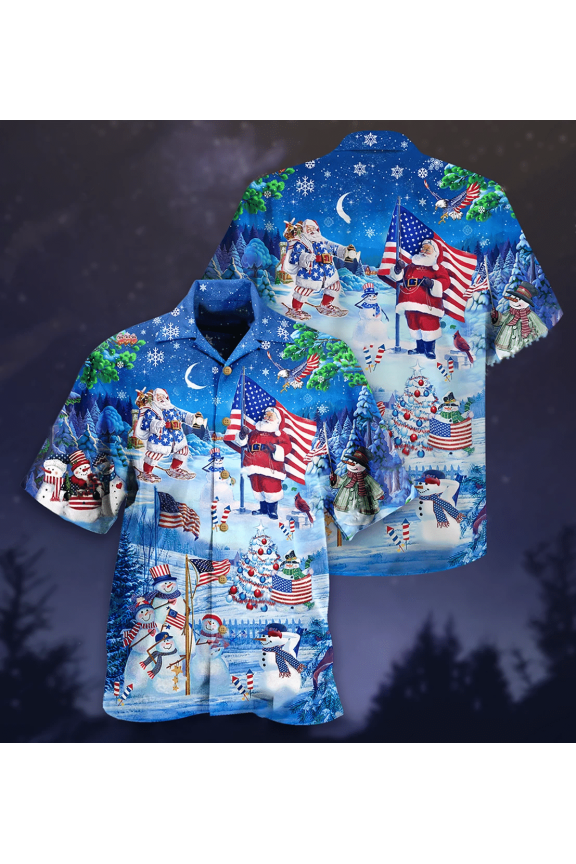 Santa Clause Hawaiian Shirt
