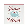 thumbnail image 1 of Santa Claws Block Christmas Shelf Sitter Centerpiece, 1 of 5