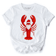 thumbnail image 1 of Santa Claws Lobster T-Shirt, Funny Pun Coastal Christmas Holiday Tee, 1 of 6
