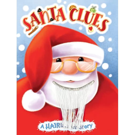 Pre-Owned Santa Clues - Children's Touch and Feel Holiday Storybook - Sensory Board Book