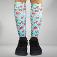 thumbnail image 1 of Santa Compression Leg Sleeves XS/S / Aqua, 1 of 4
