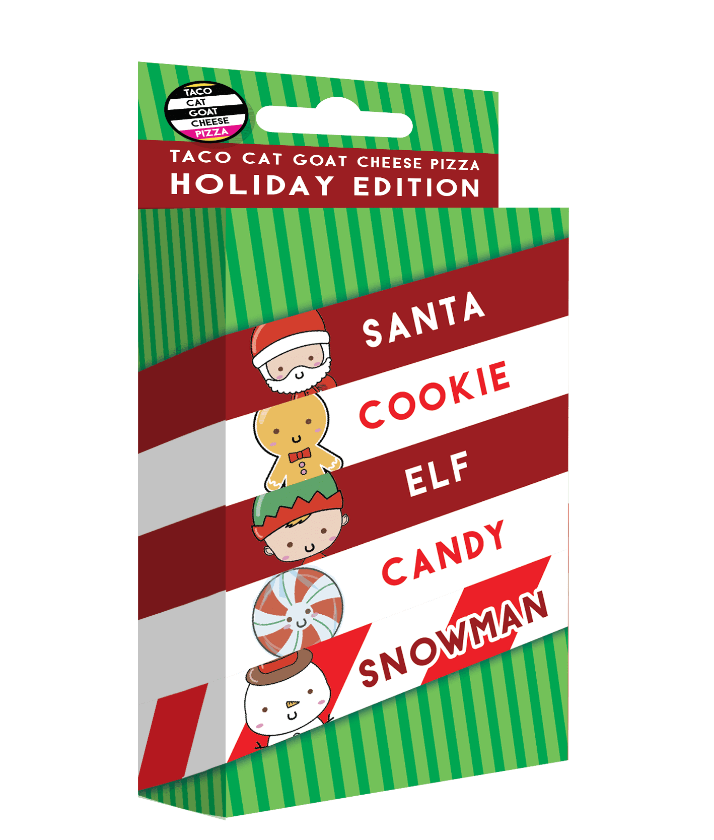 Dolphin Hat Games Santa Cookie Elf Candy Snowman Card Game