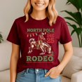 thumbnail image 1 of Santa Cowboy Christmas, Funny Christmas TShirt, Santa Shirt, Vintage Holiday Tee, Merry Xmas Gift, Family Holiday Outfits, 1 of 5