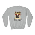 thumbnail image 1 of Santa Creep Youth Sweatshirt, 1 of 4