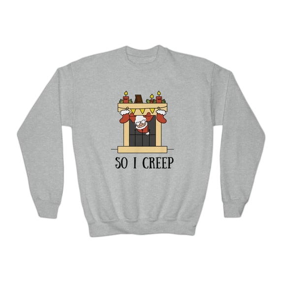 Santa Creep Youth Sweatshirt