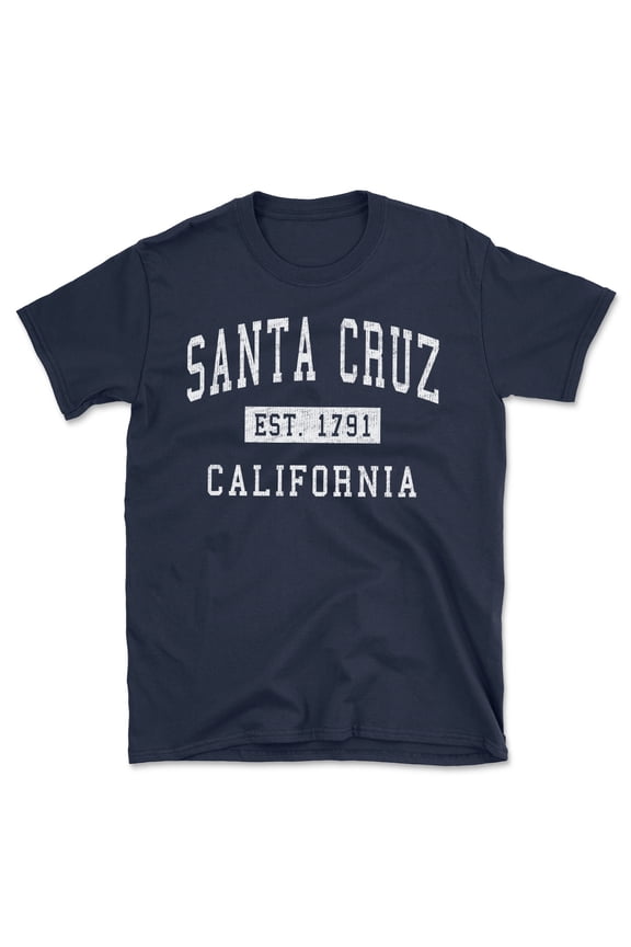 Santa Cruz California Classic Established Men's Cotton T-Shirt