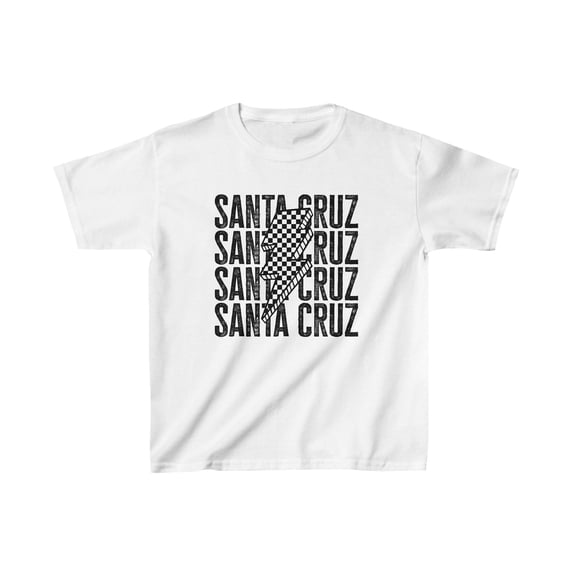 Santa Cruz California Kids Shirt Gifts Youth Tee Tshirt