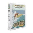 thumbnail image 1 of Santa Cruz, California, Pleasure Point Surfer Scene (1000 Piece Puzzle, Size 19x27, Challenging Jigsaw Puzzle for Adults and Family, Made in USA), 1 of 4
