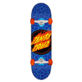 thumbnail image 1 of Santa Cruz Flame Micro Skateboard Complete Blue 7.5, 1 of 2