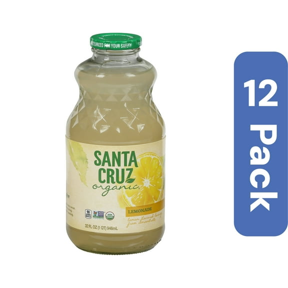 Santa Cruz Organic Lemonade 32 fl oz (Pack Of 12)