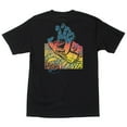Santa Cruz Skateboards Shirt Screaming Hand Divide Pigment Black