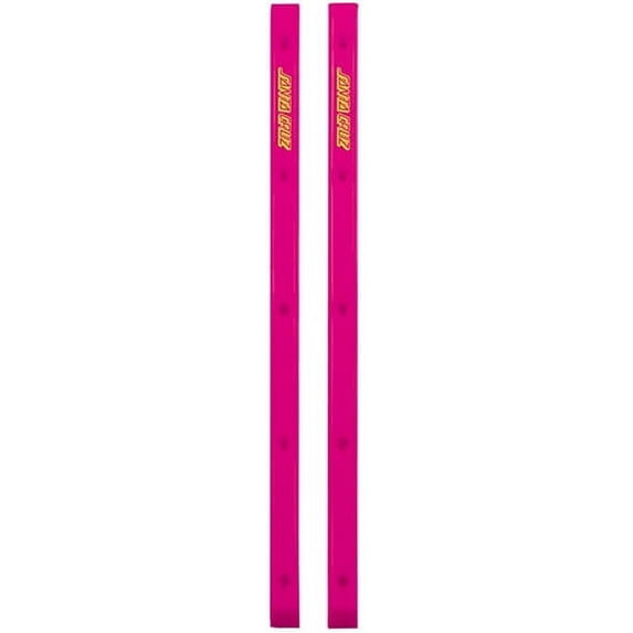 Santa Cruz Slimline Skateboard Rails Pink OneSize
