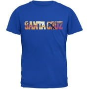 Santa Cruz Sunset Royal Adult T-Shirt - Large