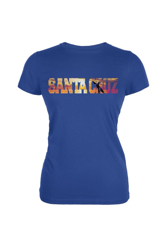Santa Cruz Sunset Royal Juniors Soft T-Shirt - Medium