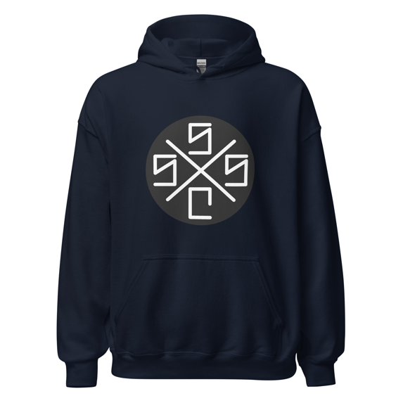 Santa Cruz Surf Shop Cross X Mens Hoodie