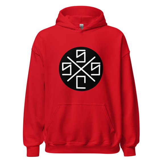 Santa Cruz Surf Shop Cross X Mens Hoodie