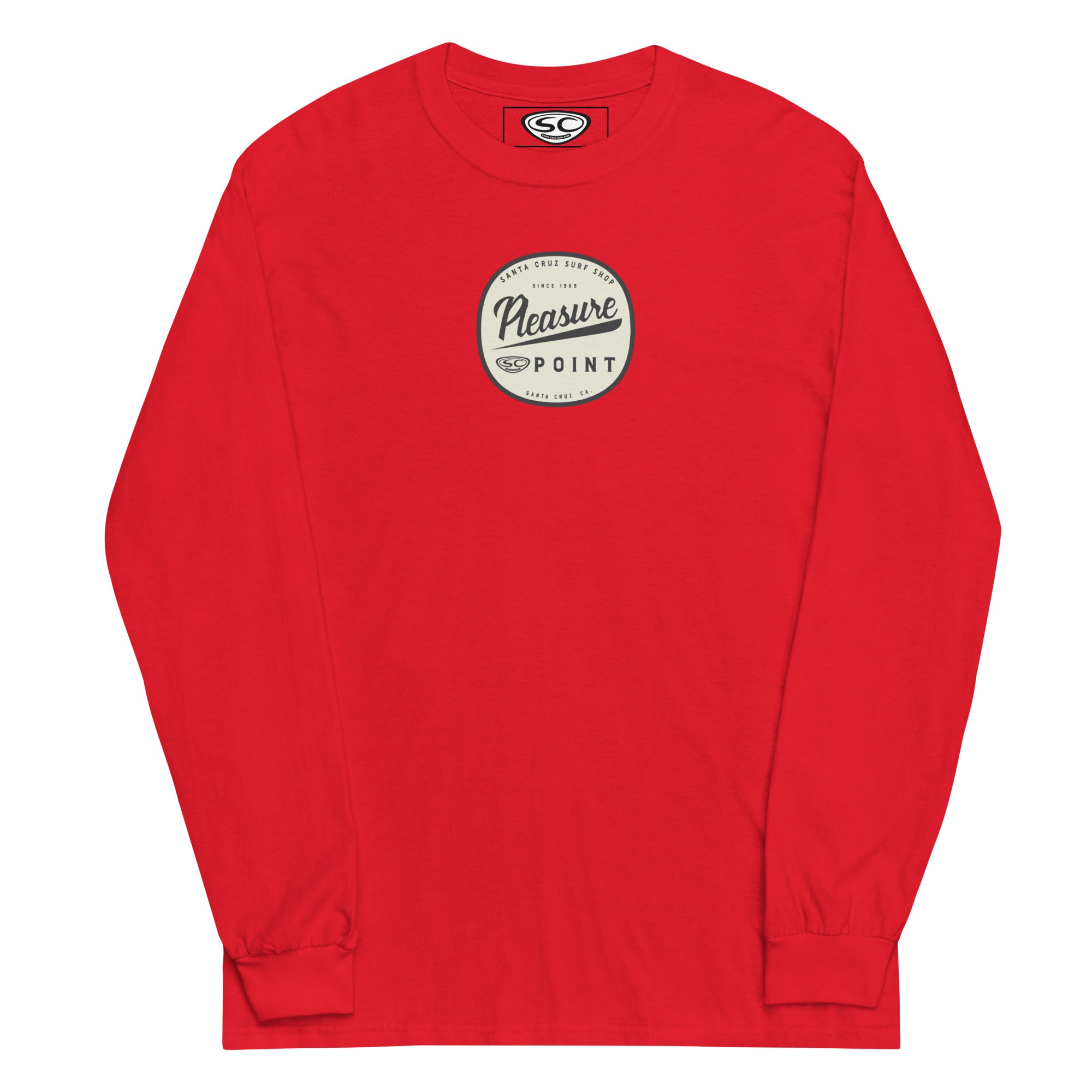Santa Cruz Surf Shop Pleasure Point Men’s Long Sleeve Shirt