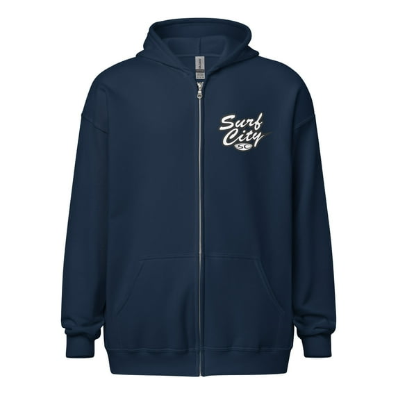 Santa Cruz Surf Shop Surf City Mens Zip Hoodie