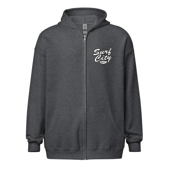 Santa Cruz Surf Shop Surf City Mens Zip Hoodie