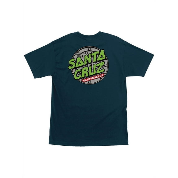 Santa Cruz TMNT Sewer Dot SS TShirt Mens Harbor Blue S