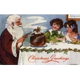 thumbnail image 1 of Santa Cuts The Xmas Pudding By Hilda Dix Sandford Print By Mary Evans Picture Librarypeter & Dawn Cope Collection, 1 of 4