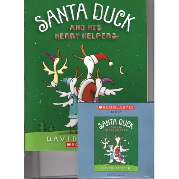 Pre-Owned Santa Duck And His Merry Helpers Book and CD (Paperback) 054539208X 9780545392082