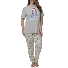 Disney Eeyore Butterfly T Shirt Watercolor Pajama Pants Women s Plus Size Set Walmart