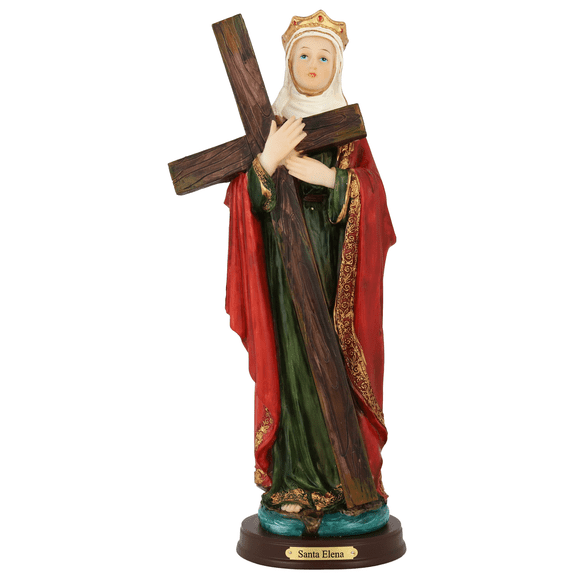 Santa Elena 12.5" Helena de Constantinopla Resin Home Decor Religious