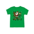 thumbnail image 1 of Santa, Elf, Reindeer Holiday Cheer Youth's T-shirt, 1 of 3