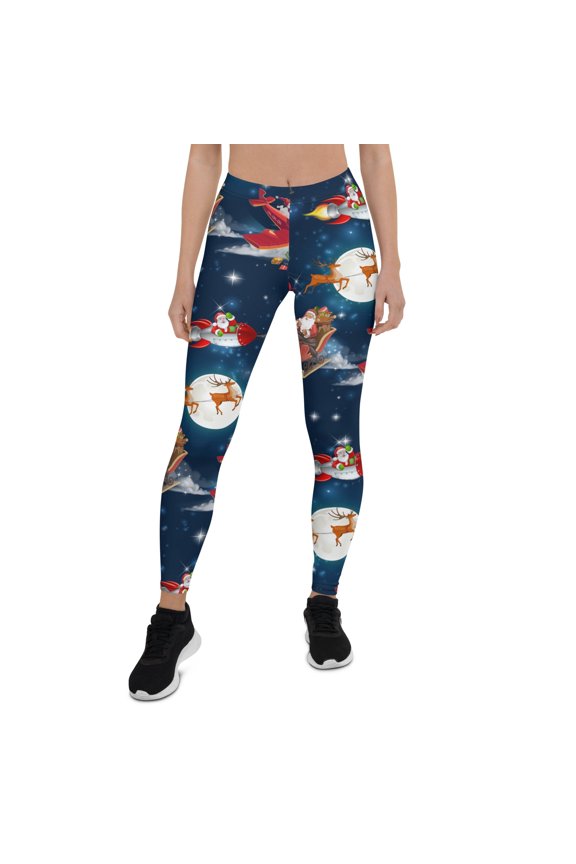 Santa Express Leggings Size: XL for Women | FIERCEPULSE
