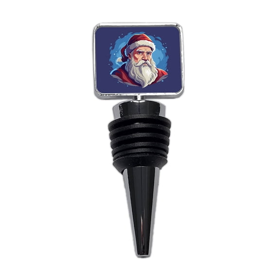 Santa Father Christmas Xmas Wine Bottle Stopper Cap Plug
