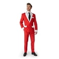 thumbnail image 1 of Suitmeister Men's Suits Santa Faux Fur - XXL Red, 1 of 6