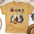 thumbnail image 1 of Santa Favorite Camper T-Shirt | Funny Christmas Camping Graphic Tee, Gold, Size XL, 1 of 6