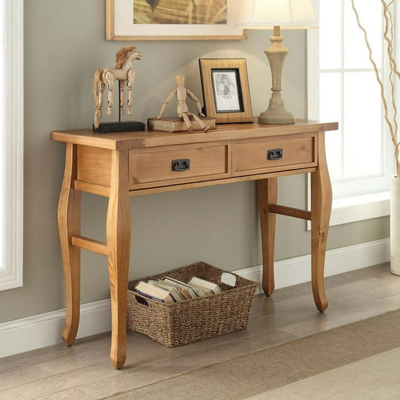 Santa Fe Console Table Antique Finish