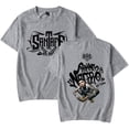 thumbnail image 1 of Santa Fe Klan Blanco y Negro Tour Merch Short Sleeve T-shirt Unisex Fashion Crew Neck Top, 1 of 5
